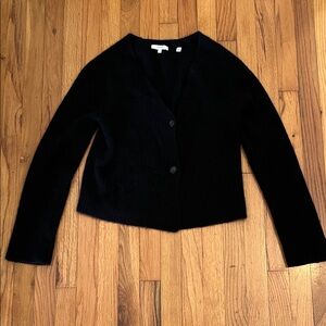 Vince Black Cashmere Cardigan